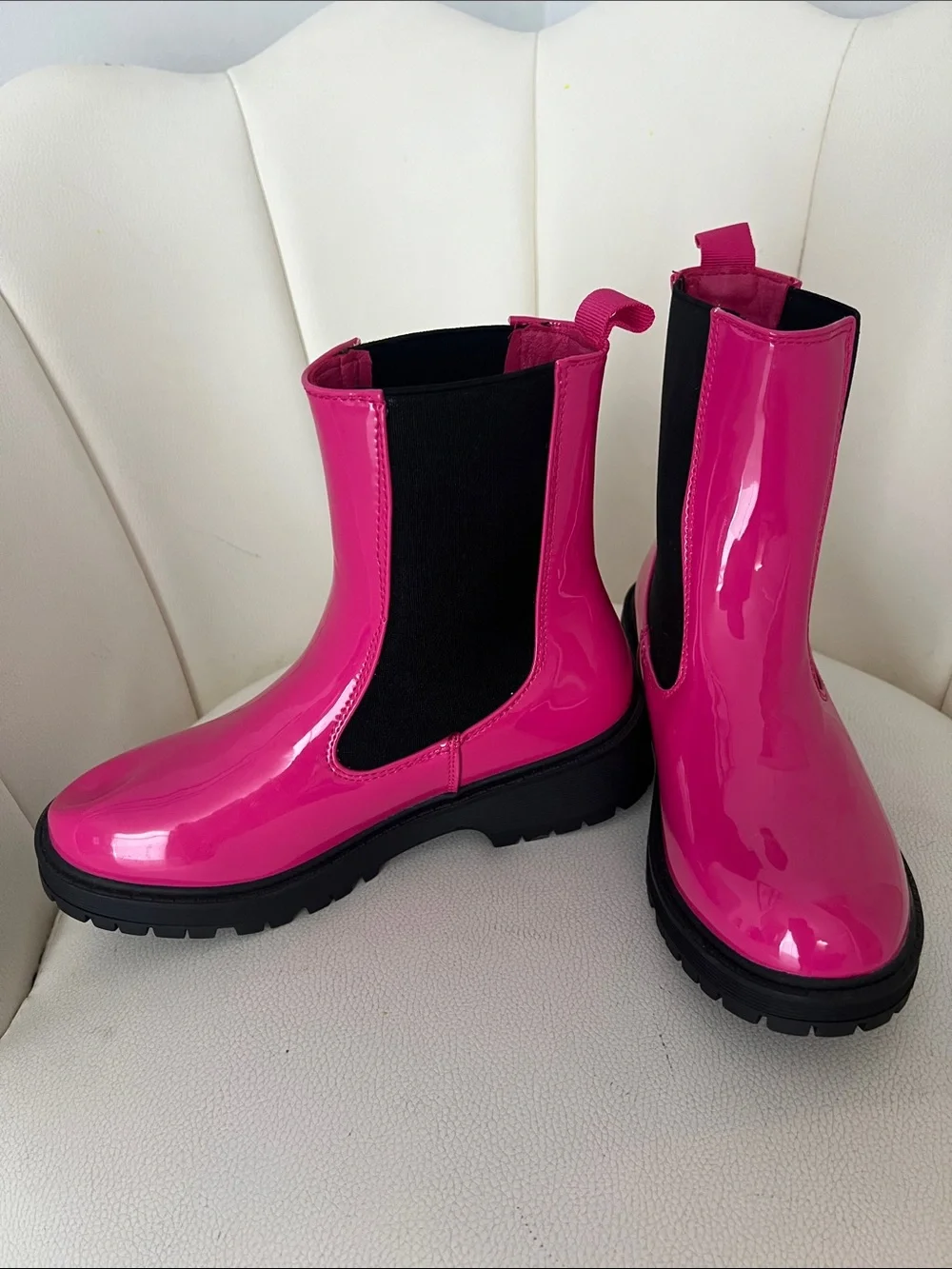 Link Pink Kids Rain & Snow Boots
